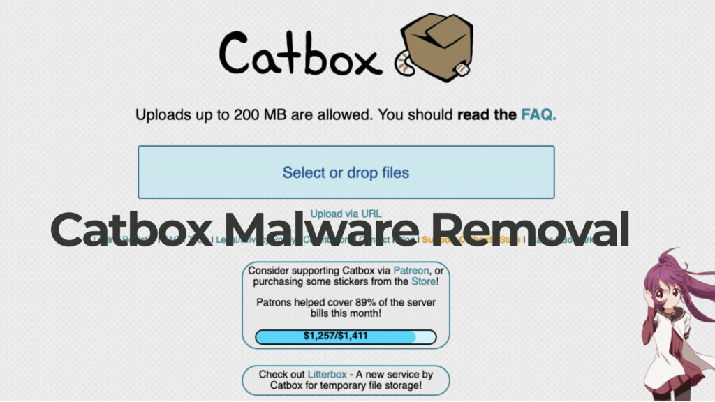 Catbox.moe Malware - Fjernelse [løst]
