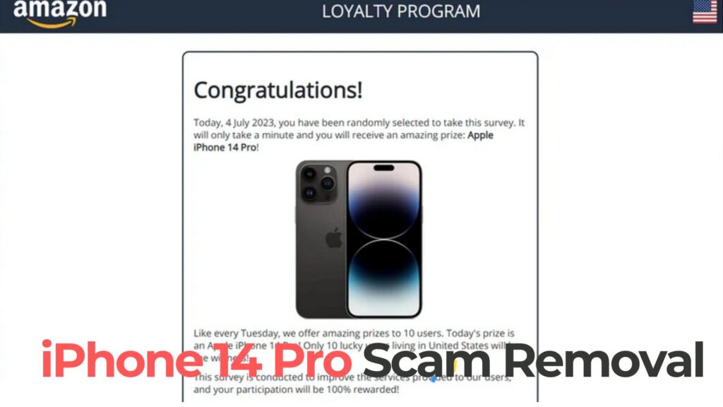 iPhone 14 Pro Scam Redirect - Removal Guide