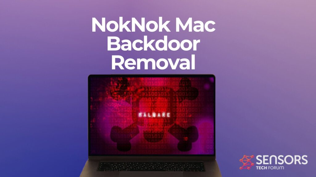 Guia de remoção do vírus NokNok Mac Backdoor