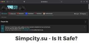 Simpcity.su - Is It Safe? [Removal]