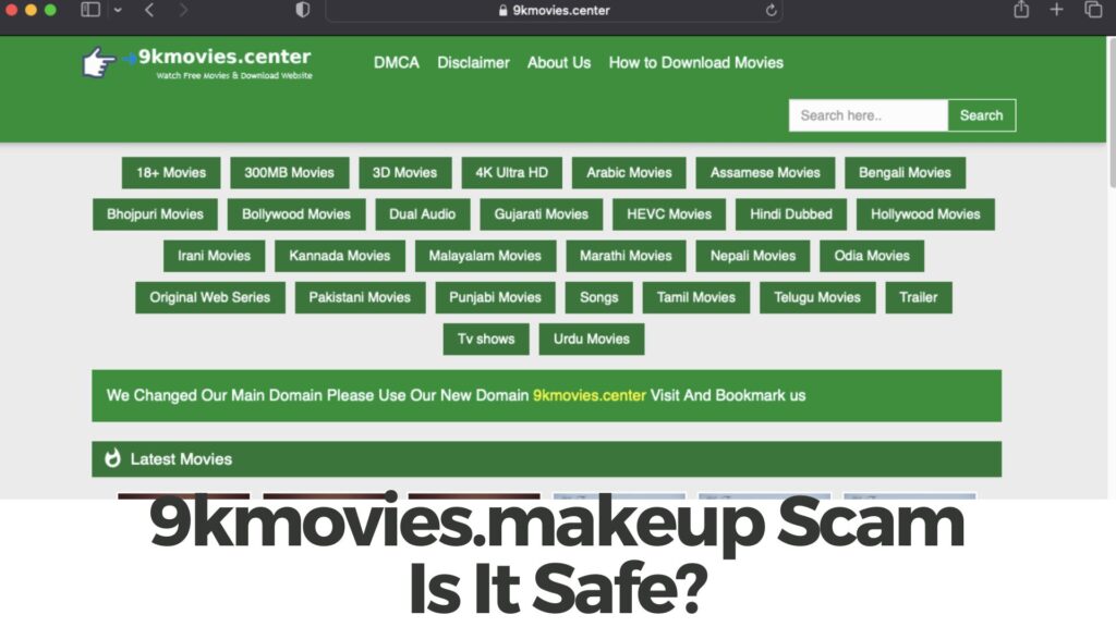 9kmovies.makeup - Is It Safe? [Scam Check]