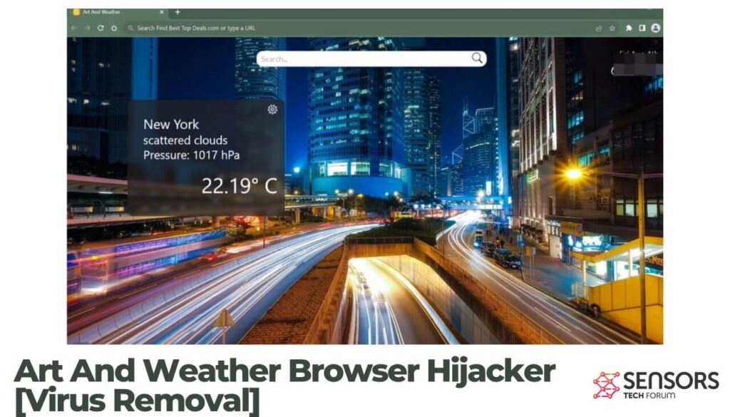 Art And Weather Browser Hijacker [Virus Removal]