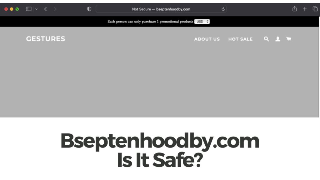 Bseptenhoodby.com - É seguro?