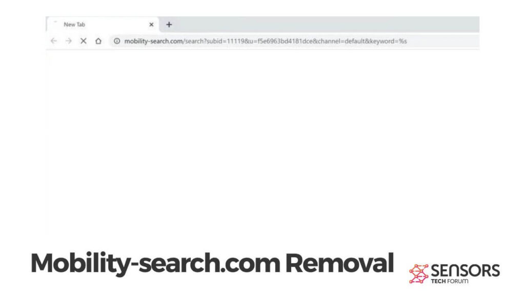 Remoção de Mobility-search.com