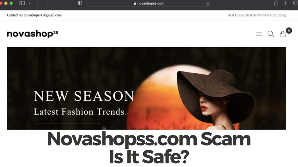 Novashopss.com - 安全ですか? [スカムチェック]