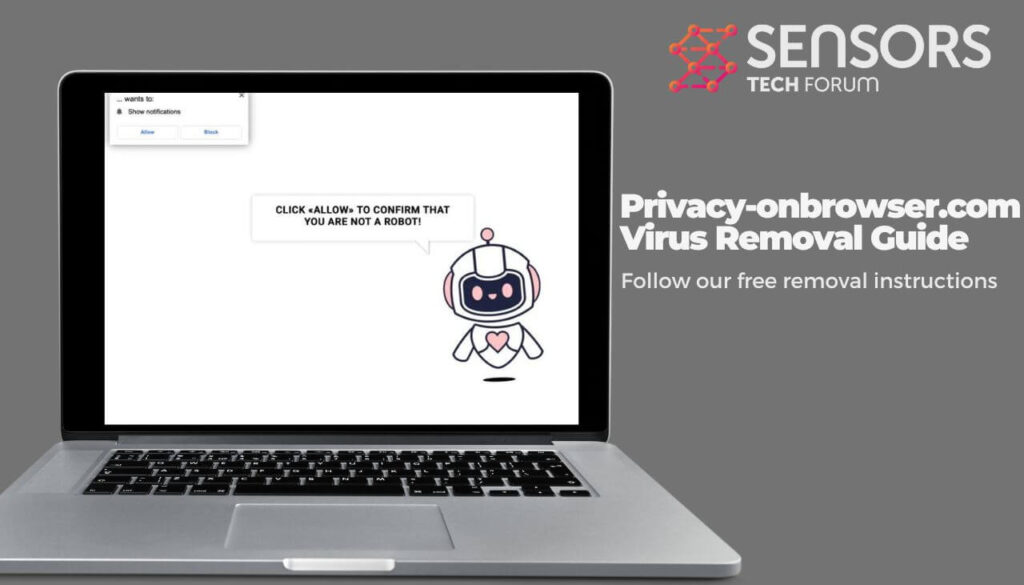 Guia de remoção do vírus Privacy-onbrowser.com