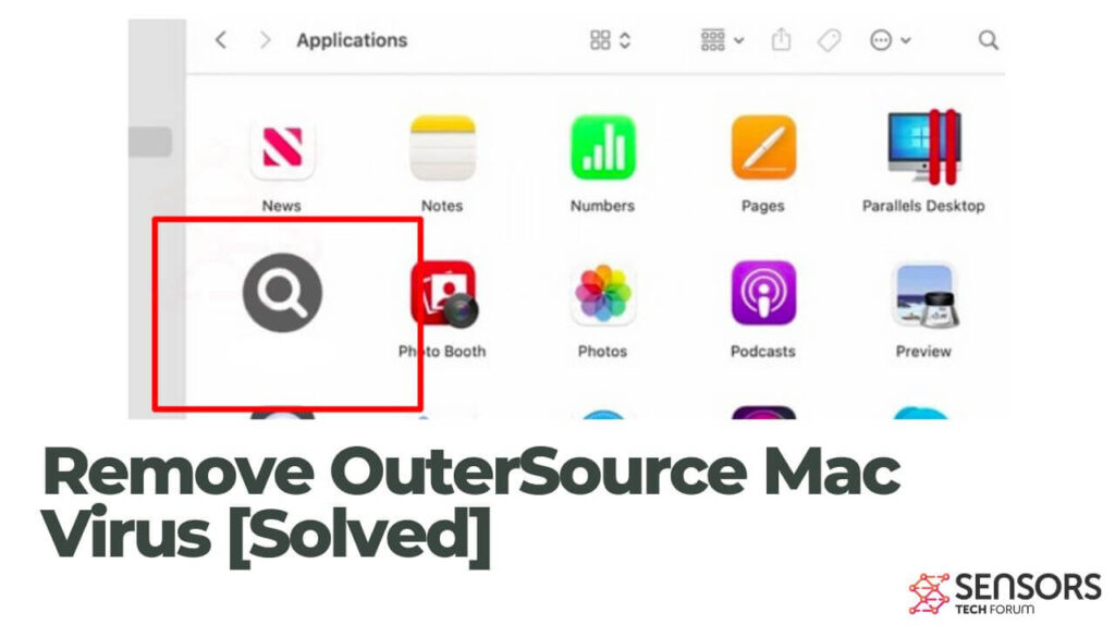 Remover OuterSource vírus Mac [resolvido]