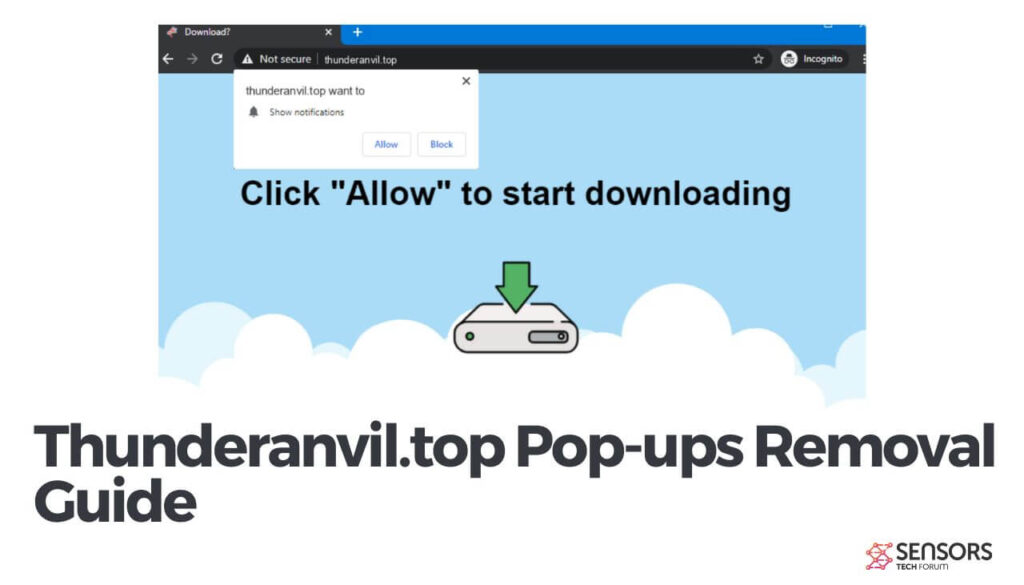 Thunderanvil.top Pop-ups Removal Guide