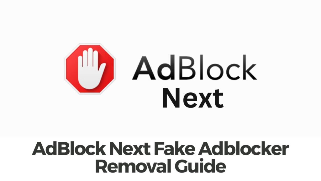Suppression du faux virus Adblocker AdBlock Next