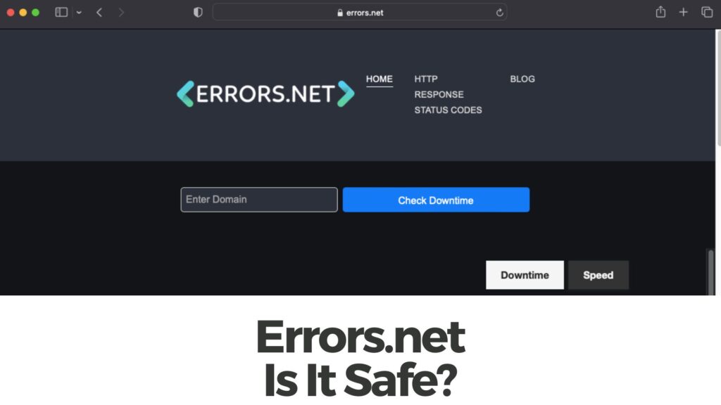 Errors.net - Is It Safe?