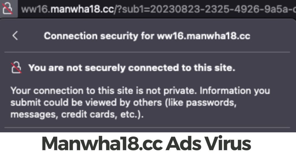 Remoção de vírus de anúncios Manwha18.cc [Guia]