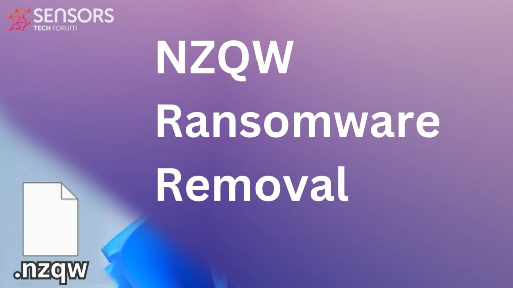 NZQW virus ransomware [.nzqw file] Rimuovere + decrypt