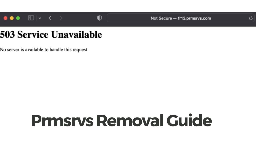 Guía de eliminación de virus de anuncios Prmsrvs.com