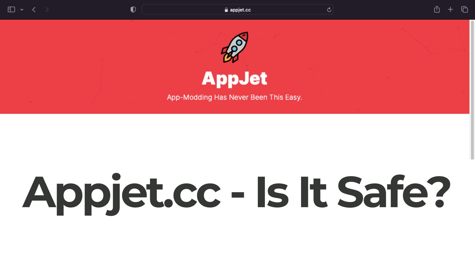 Appjet.cc Is It Safe? [Site Check]