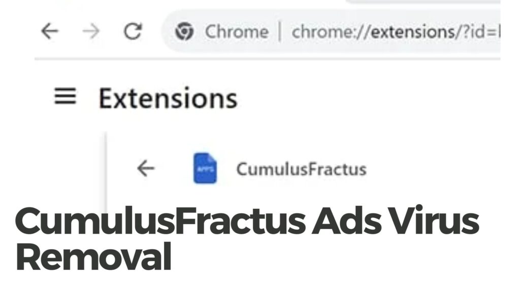 CumulusFractus Ads ウイルス除去ガイド