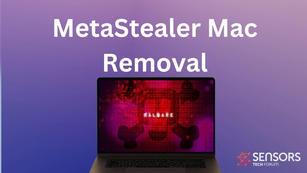 Remoção de malware MetaStealer Mac