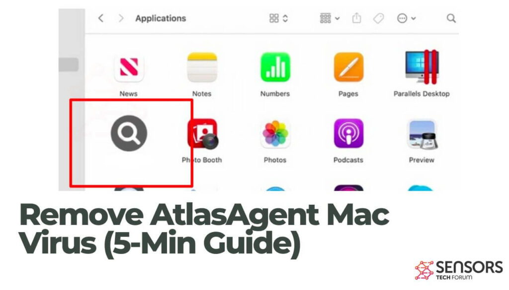 Remover vírus AtlasAgent Mac (5-Guia mínimo)