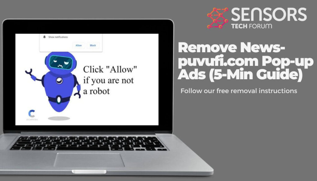 Supprimer les publicités contextuelles News-puvufi.com (5-Guide minimum)