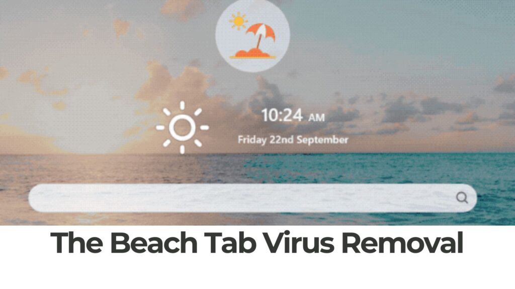 Eliminación del virus Beach Tab Ads [5 Guía de actas]