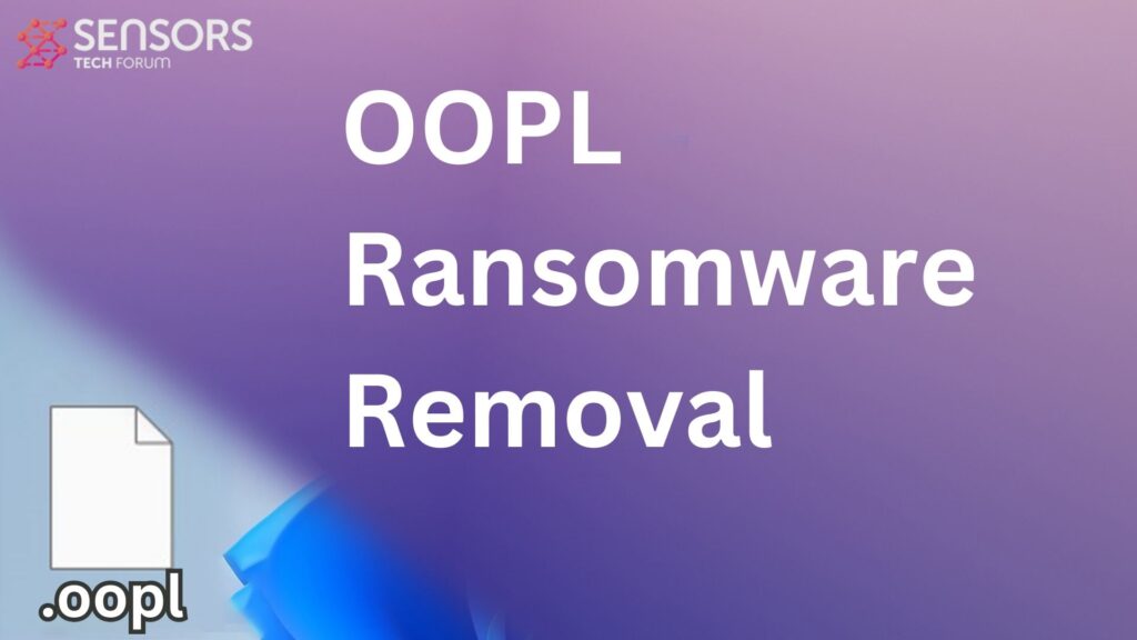 OOPLウイルス [.oopl ファイル] 復号化 + 削除する [5 ミニッツガイド]