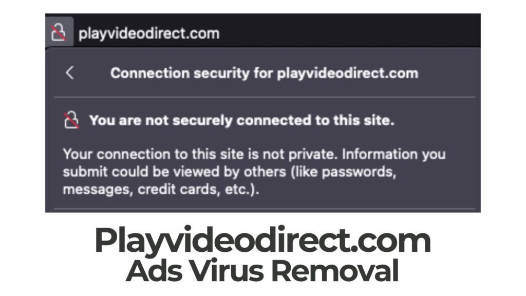 Playvideodirect.com 広告ウイルス除去サイト