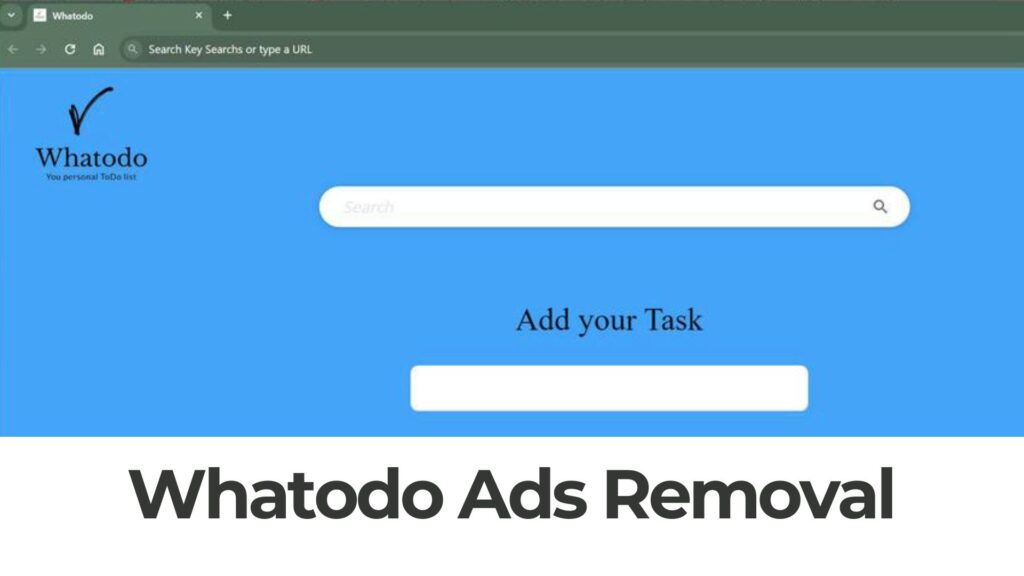 Vírus de anúncios Whatodo - Remoção
