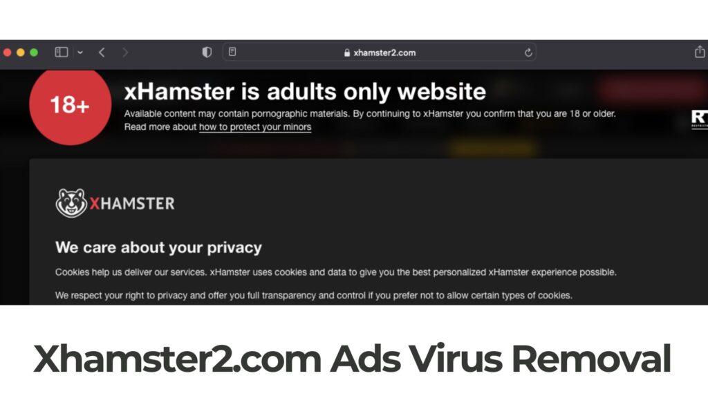 Remoção de redirecionamentos de vírus Xhamster2.com