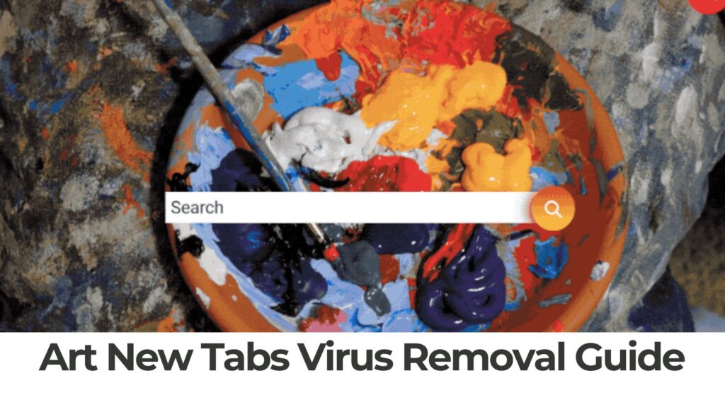 Guia de remoção de vírus Art New Tabs Ads