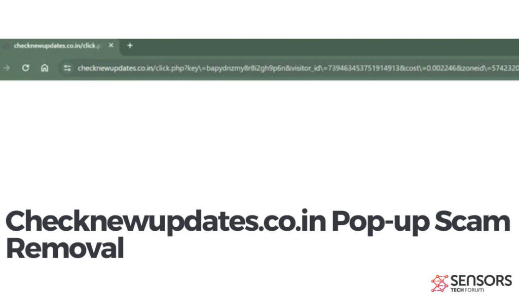 Checknewupdates.co.in Pop-up Scam Removal
