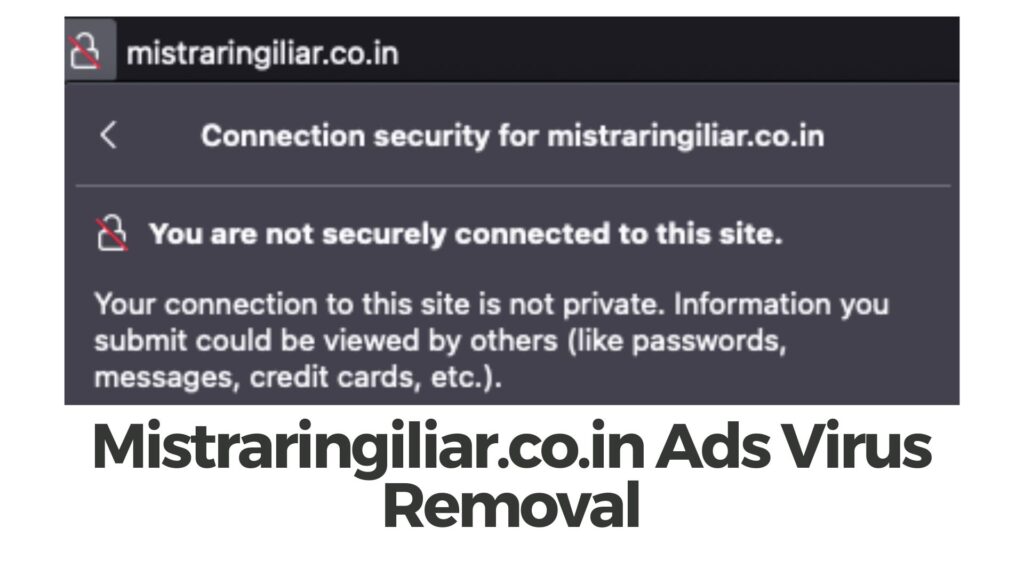Mistraringiliar.co.in Ads Virus Removal Guide