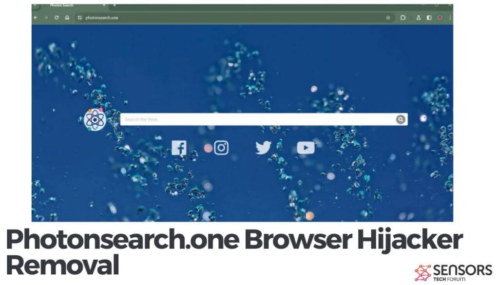 Photonsearch.one Browser Hijacker Fjernelse