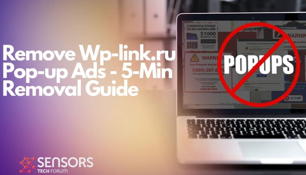 Supprimer les publicités pop-up Wp-link.ru - 5-Guide de suppression minimale