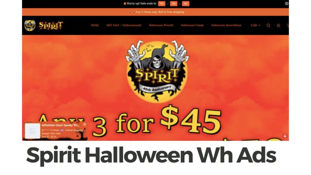 Spirit Halloween Wh Ads Virus Removal