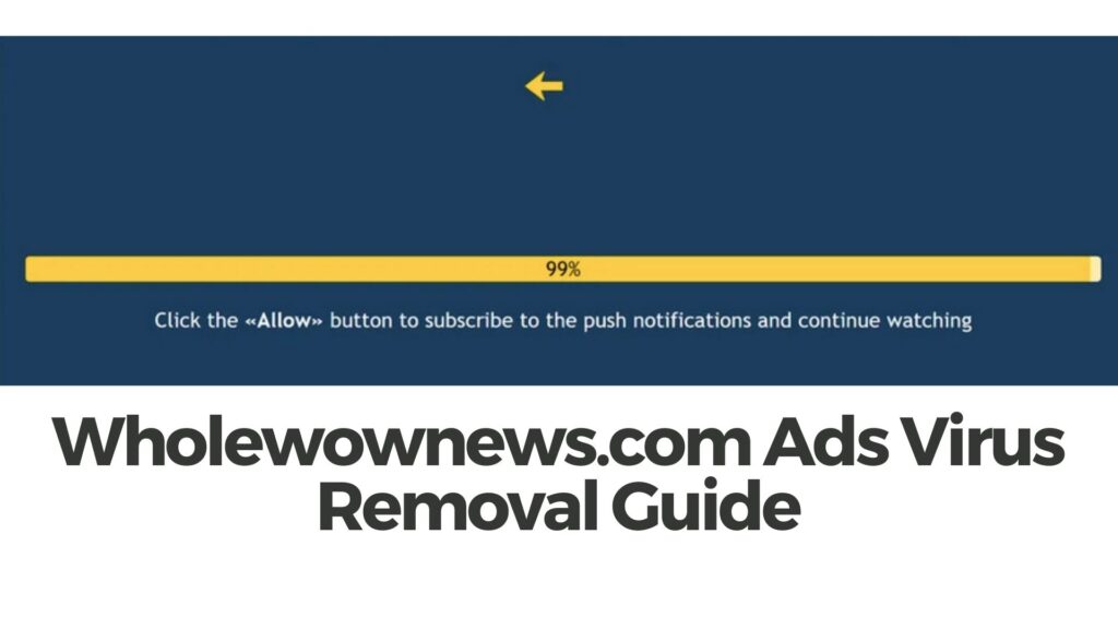Remoção de vírus de anúncios Wholewownews.com 