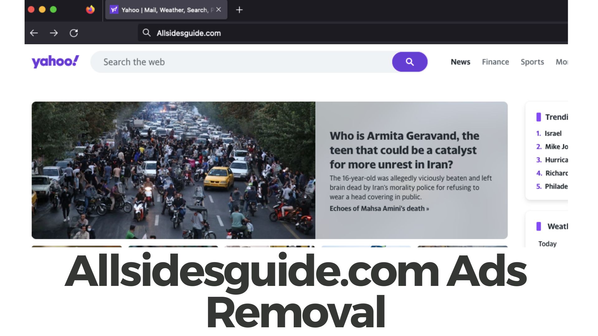 Allsidesguide.com Ads Virus Removal Guide [5 Minutes]