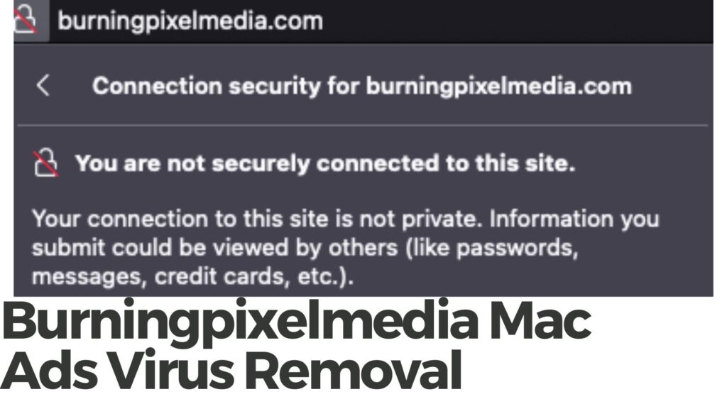 Eliminación del virus de anuncios de Mac Burningpixelmedia.com