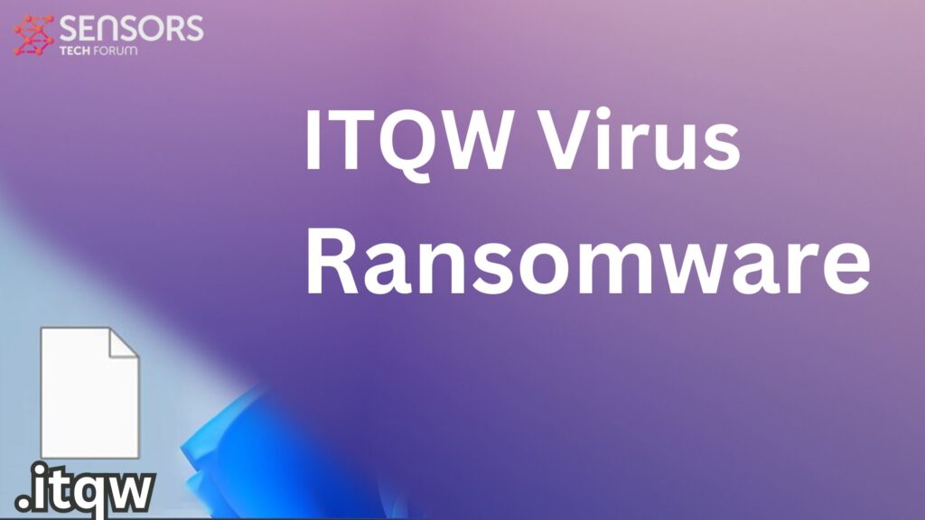 ITQW ウイルス [..itqw ファイル] 復号化 + 削除する