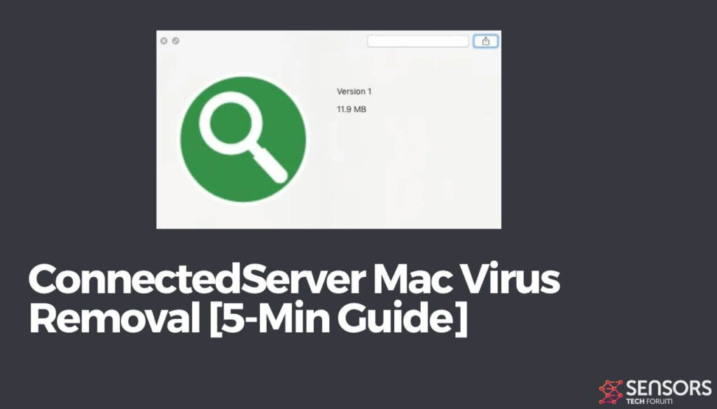 Remoção de vírus ConnectedServer Mac [5-Guia mínimo]