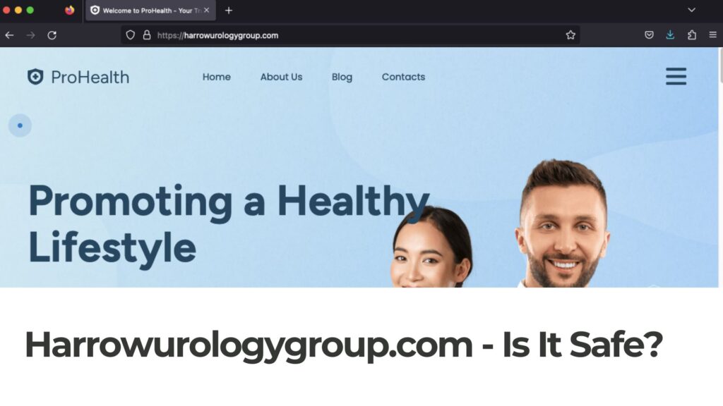 Harrowurologygroup. com - É seguro?
