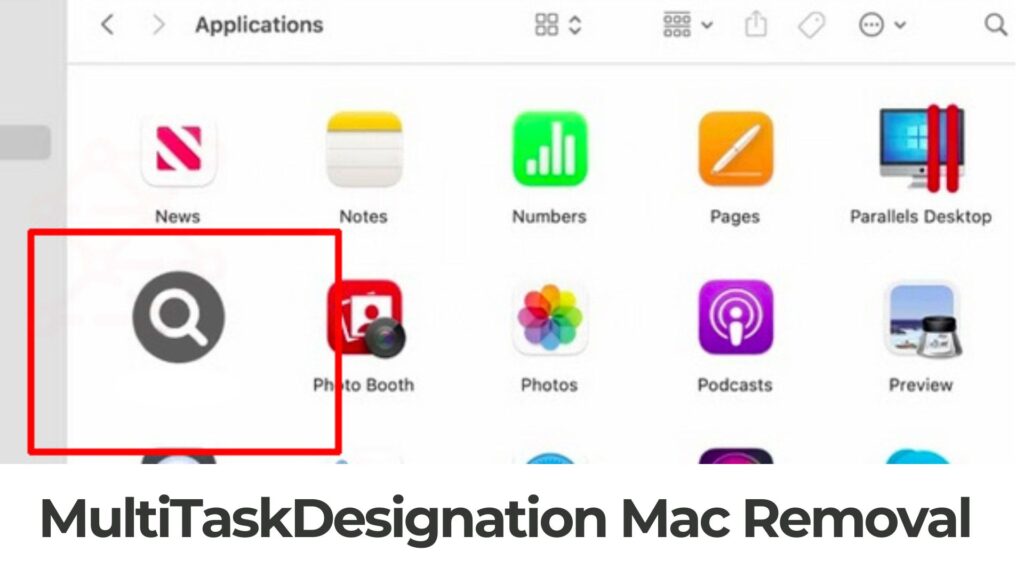 Guia de remoção de MultiTaskDesignation Adware Mac