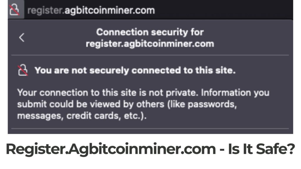 Regístrate.Agbitcoinminer.com - Es seguro? 