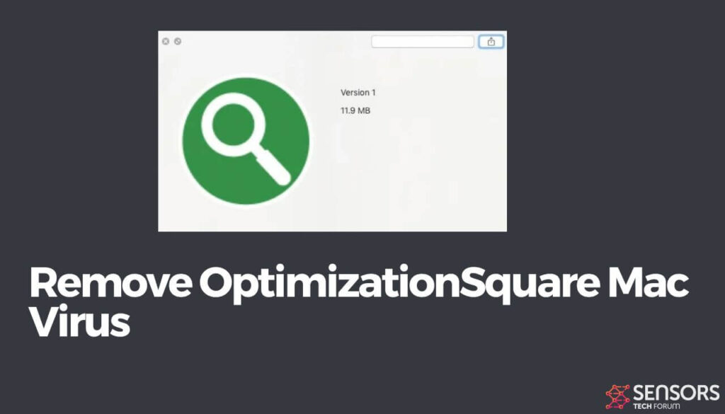 OptimizationSquare Mac ウイルスを削除する