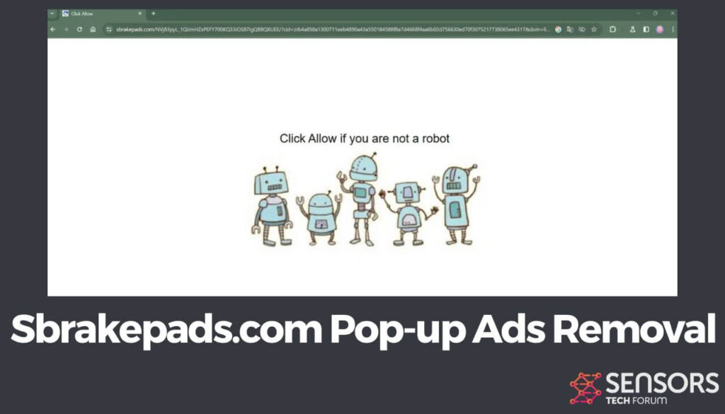 Remoção de anúncios pop-up Sbrakepads.com