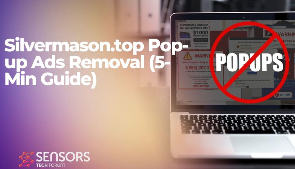Remoção de anúncios pop-up Silvermason.top (5-Guia mínimo)
