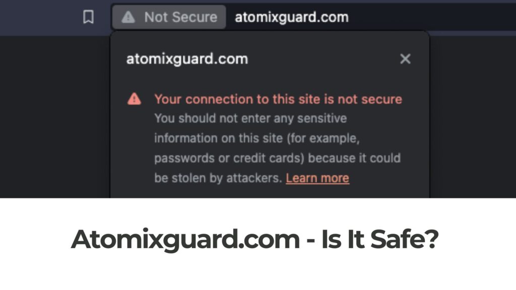 Atomixguard.com - É seguro?