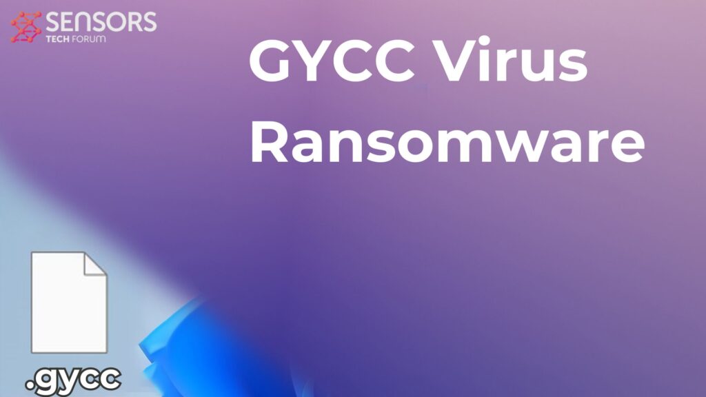 GYCC Virus [.gycc Files] Decrypt + Remove