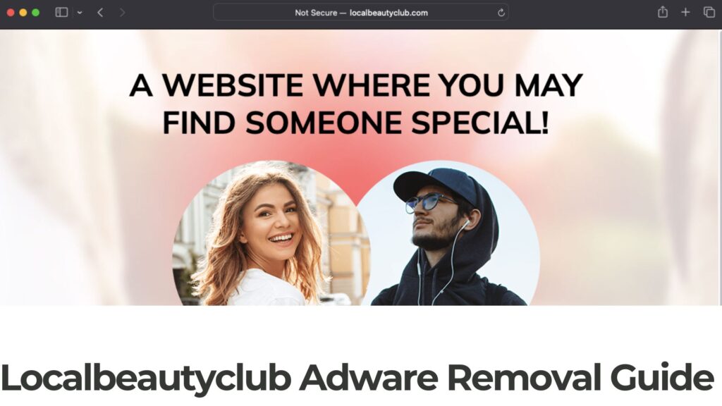 Guia de remoção de vírus de anúncios Localbeautyclub.com