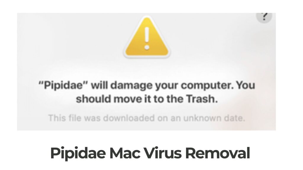 Pipidae-Malware für den Mac - So entfernen Sie