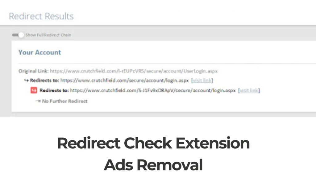 Redirect Check Ads Virus Removal Guide