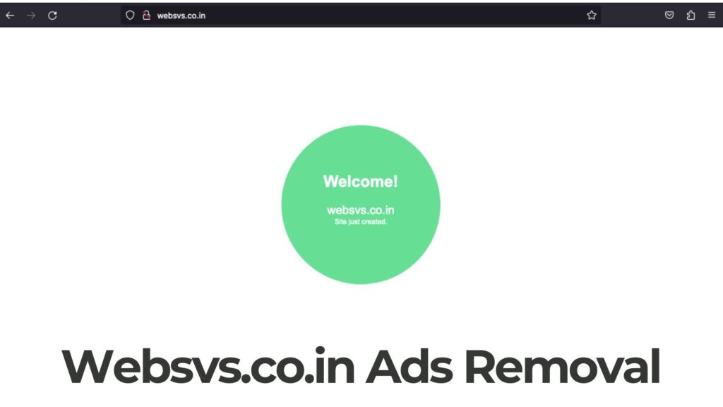 Guia de remoção de vírus de anúncios Websvs.co.in